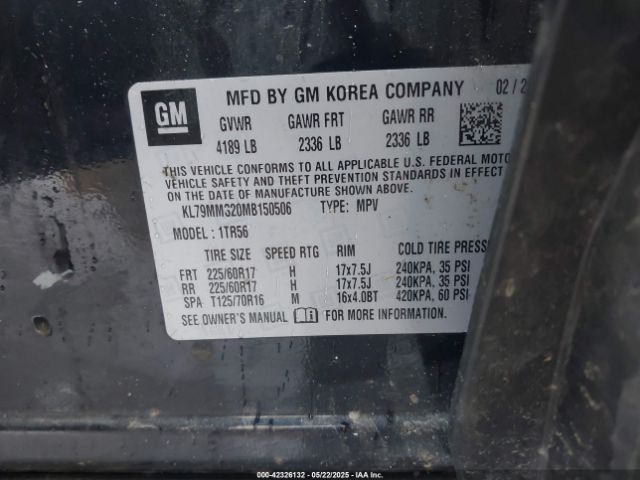 2021 CHEVROLET TRAILBLAZER KL79MMS20MB150506 Photo 8