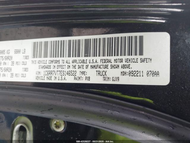 1C6RR7VT7ES146522 RAM 1500 Laramie