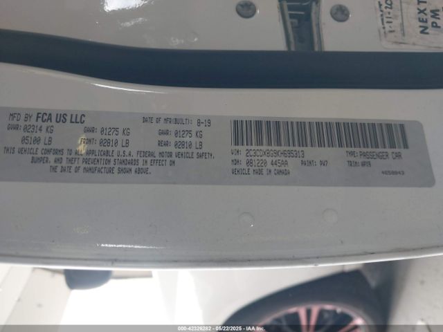 2019 DODGE CHARGER 2C3CDXBG9KH695313 Photo 8