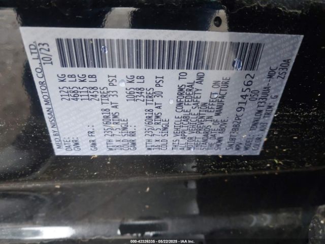 2023 NISSAN ROGUE 5N1BT3BB2PC914562 Photo 8