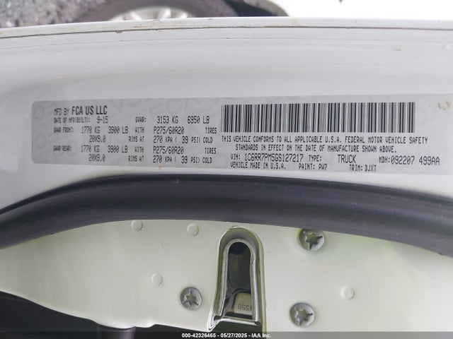 RAM 1500 2016 1C6RR7PM5GS127217 Image 9