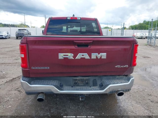 1C6SRFJPXSN562921 RAM 1500 Laramie  4x4 5'7 Box