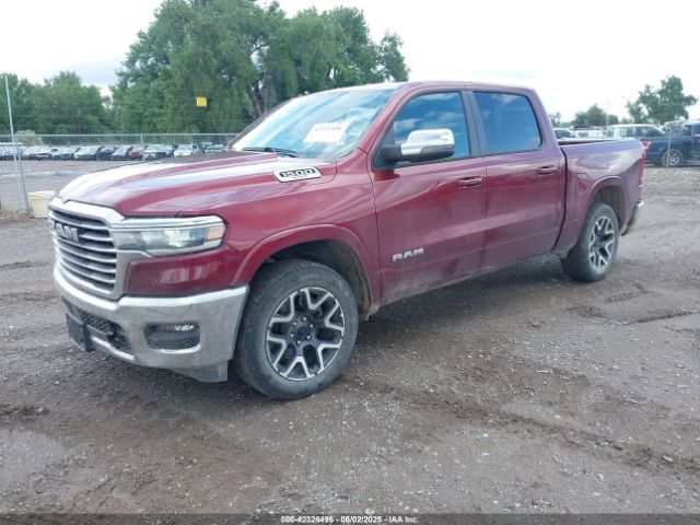 1C6SRFJPXSN562921 RAM 1500 Laramie  4x4 5'7 Box