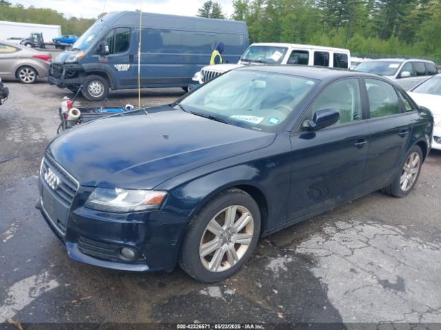 2011 AUDI A4 WAUBFAFL6BN049267 Photo 1