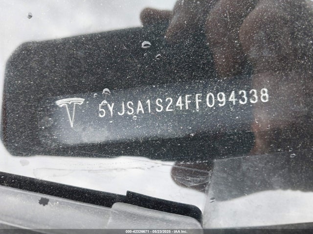 2015 TESLA MODEL S 5YJSA1S24FF094338 Photo 8