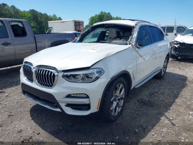 2021 BMW X3 5UXTY3C00M9F70408 Photo 1