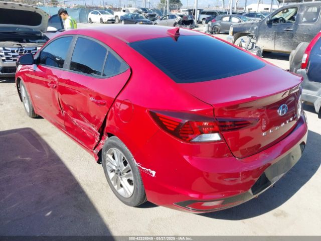 2019 HYUNDAI ELANTRA KMHD84LF5KU742399 Photo 2