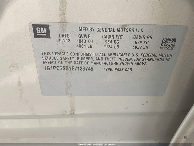 1G1PC5SB1E7133746 Chevrolet LUV