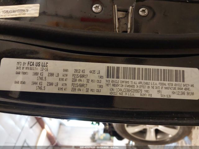 2017 JEEP COMPASS 1C4NJCEB6HD209679 Photo 8