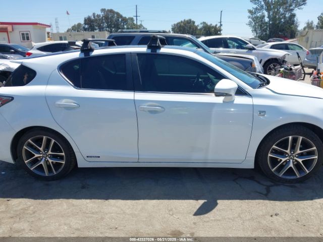 JTHKD5BH1H2285206 Lexus CT 200H