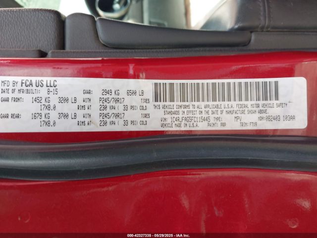1C4RJFAG5FC115445 Jeep 2015