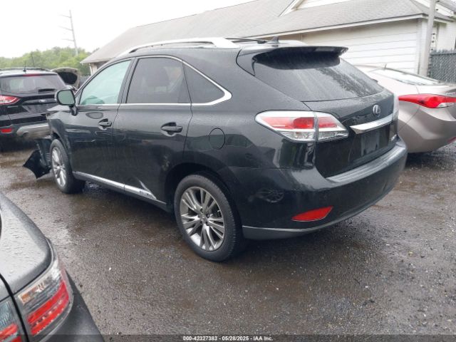 2013 LEXUS RX 450H JTJBC1BAXD2051282 Photo 2