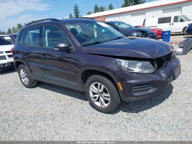 2016 VOLKSWAGEN TIGUAN WVGAV7AX8GW539415