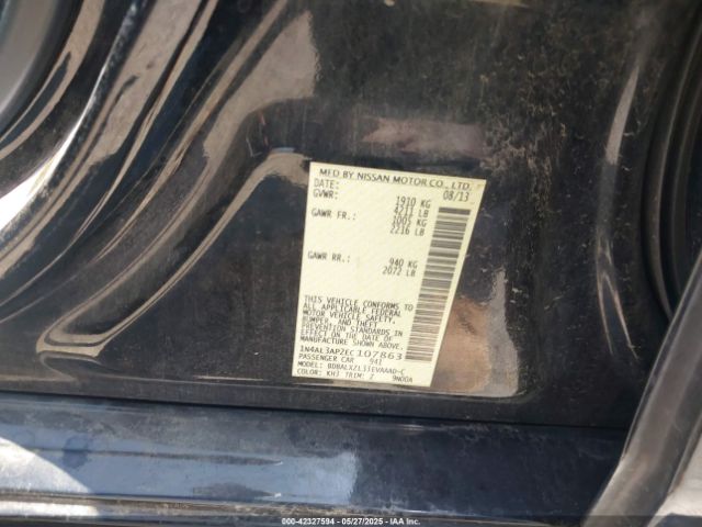 1N4AL3AP2EC107863 Nissan Altima 2.5 Sl