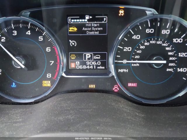 JF2SJAJC4JH616325 Subaru naturally aspirated u5