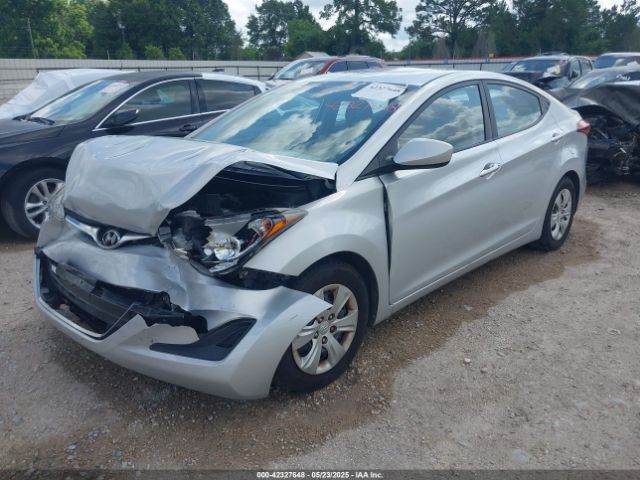 5NPDH4AE9GH673152 Hyundai ELANTRA SE