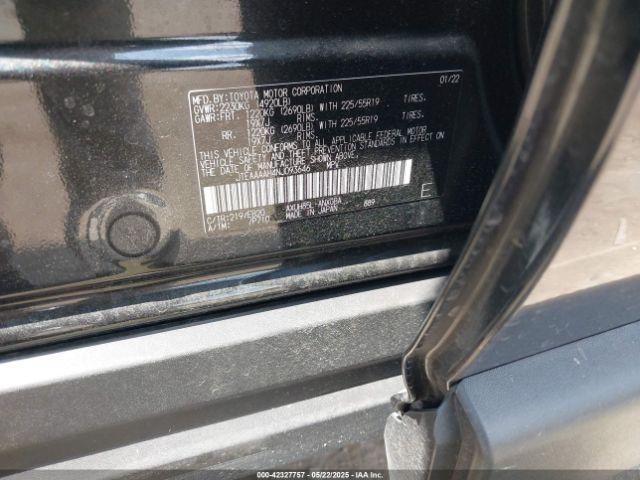 2022 TOYOTA VENZA JTEAAAAH4NJ093646 Photo 8