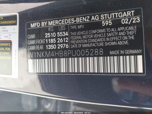2023 MERCEDES-BENZ GLC 300 W1NKM4HB8PU005288 Photo 8