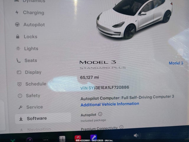 2020 TESLA MODEL 3 5YJ3E1EA1LF720886 Photo 6