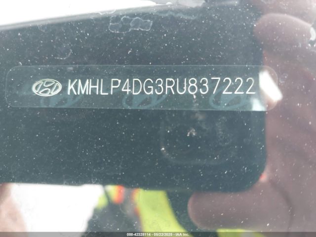 KMHLP4DG3RU837222 Hyundai Elantra Limited