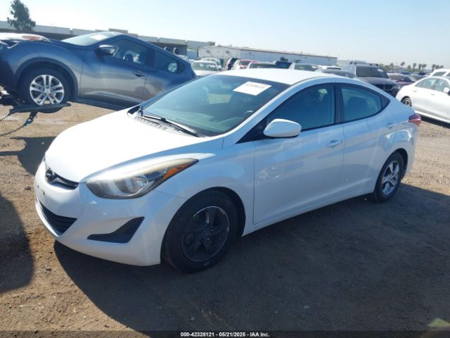 5NPDH4AE8FH651884 Hyundai ELANTRA SE