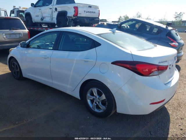 5NPDH4AE8FH651884 Hyundai ELANTRA SE