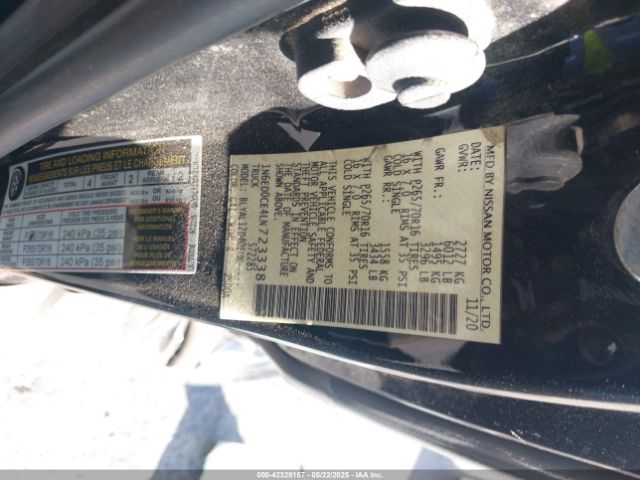 1N6ED0CE4LN723338 Nissan 2020