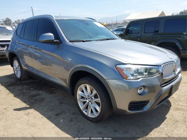 2017 BMW X3 5UXWX9C34H0W70774