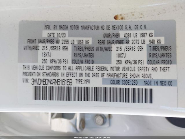 2024 MAZDA CX-30 3MVDMBDM4RM616159 Photo 8