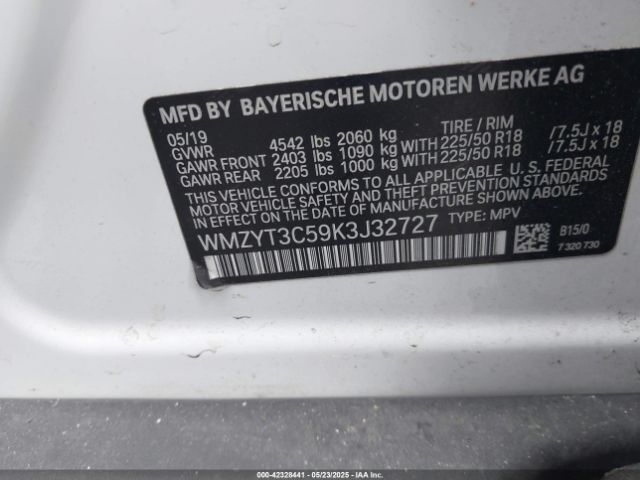 WMZYT3C59K3J32727 Mini Countryman Cooper S