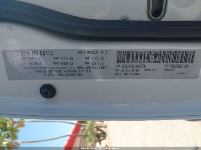 2017 CHRYSLER 300C 2C3CCAEG5HH645741 Photo 8