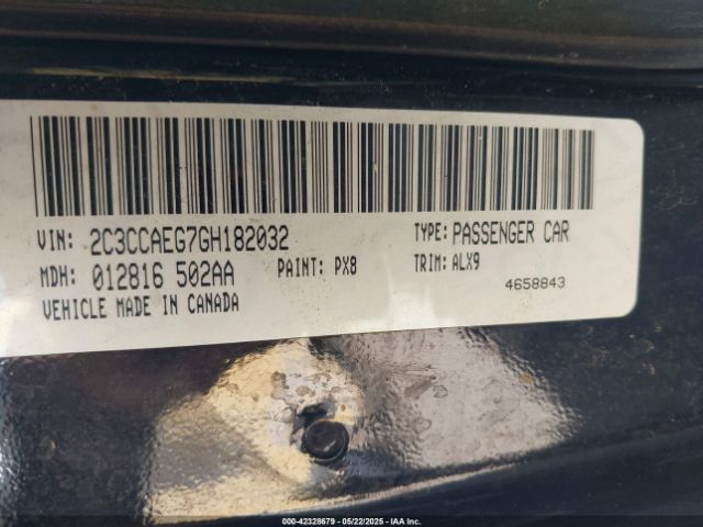 2016 CHRYSLER 300C 2C3CCAEG7GH182032 Photo 8