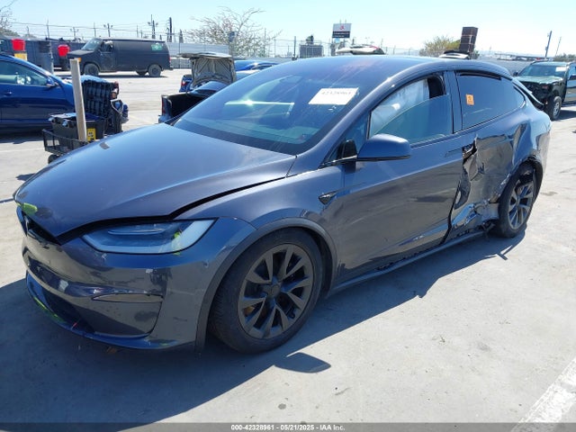 2021 TESLA MODEL X 5YJXCBE57MF327492 Photo 1