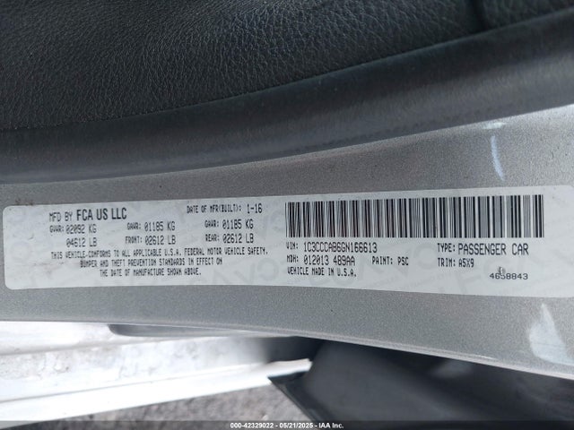 Chrysler 200 Limited 2016 1C3CCCAB6GN166613 Image 9