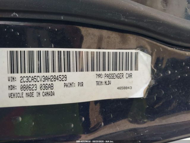 2010 CHRYSLER 300 2C3CA5CV3AH284529 Photo 8