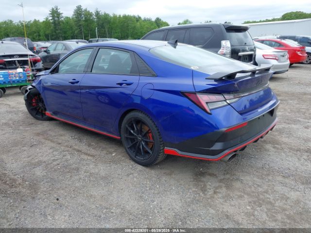 2024 HYUNDAI ELANTRA N KMHLW4DK8RU021341 Photo 2