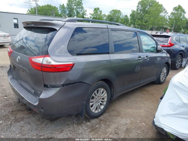 5TDYK3DC8GS701735 Toyota Sienna Xle 8 Passenger