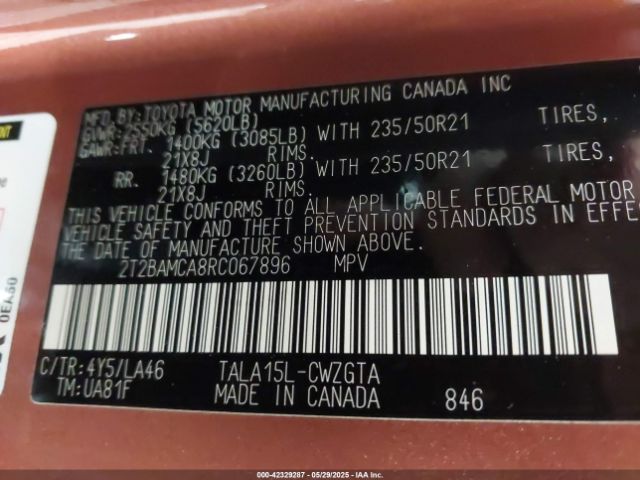 2024 LEXUS RX 350 2T2BAMCA8RC067896 Photo 8