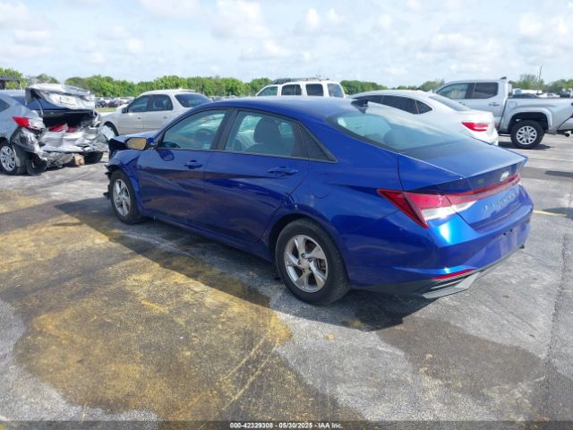 2021 HYUNDAI ELANTRA 5NPLL4AG9MH028766 Photo 2