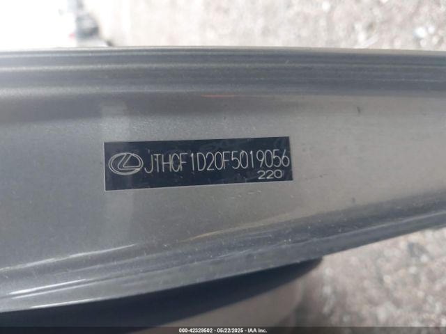 2015 LEXUS IS 250 JTHCF1D20F5019056 Photo 8