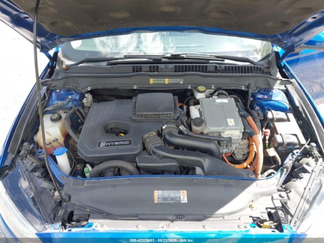 3FA6P0LU9JR171096 Ford Fusion Hybrid Se