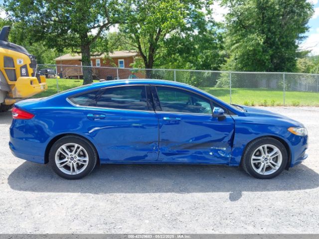 3FA6P0LU9JR171096 Ford Fusion Hybrid Se