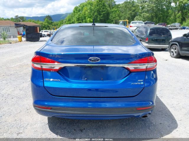 3FA6P0LU9JR171096 Ford Fusion Hybrid Se
