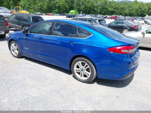 3FA6P0LU9JR171096 Ford Fusion Hybrid Se