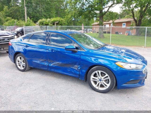 3FA6P0LU9JR171096 Ford Fusion Hybrid Se
