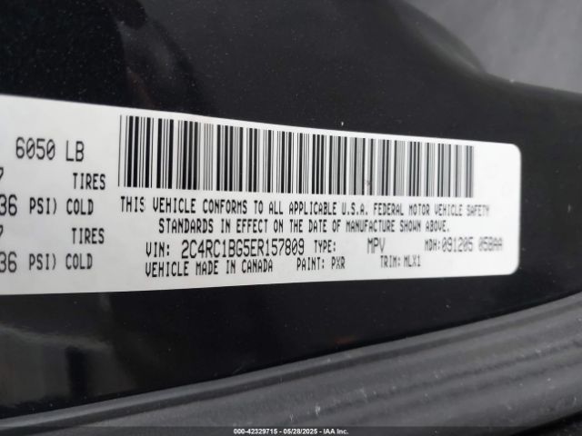 2014 CHRYSLER TOWN & COUNTRY 2C4RC1BG5ER157809 Photo 8