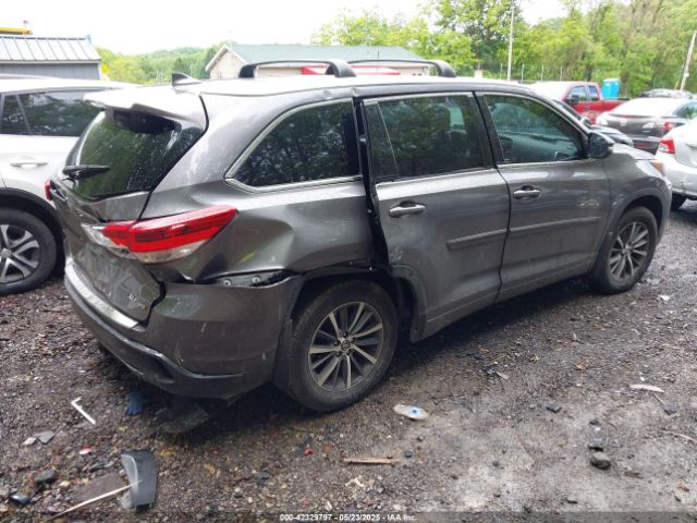 5TDJZRFH2JS843711 Toyota Highlander Xle