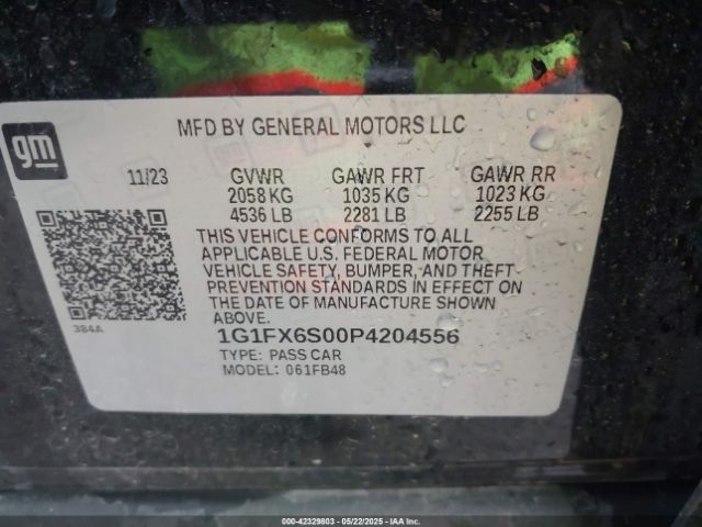 2023 CHEVROLET BOLT EV 1G1FX6S00P4204556 Photo 8