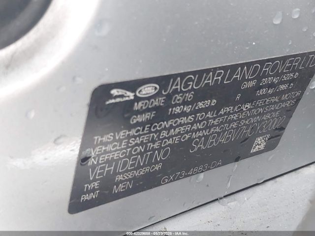 2017 JAGUAR XF SAJBJ4BV7HCY32002 Photo 8