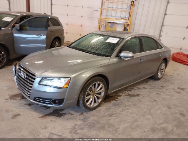 2012 AUDI A8 L WAURVAFD7CN021716 Photo 1